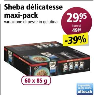 Sheba délicatesse maxi pack