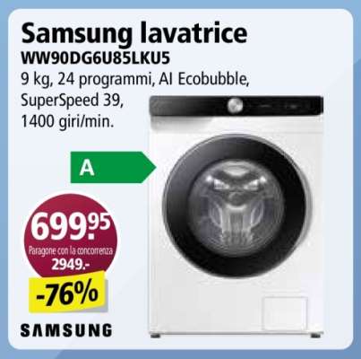 Samsung lavatrice
