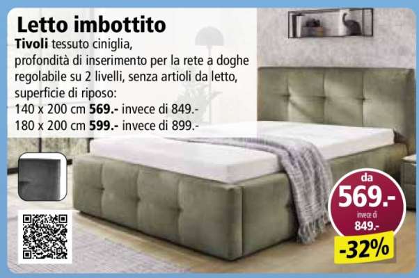 Letto imbottito