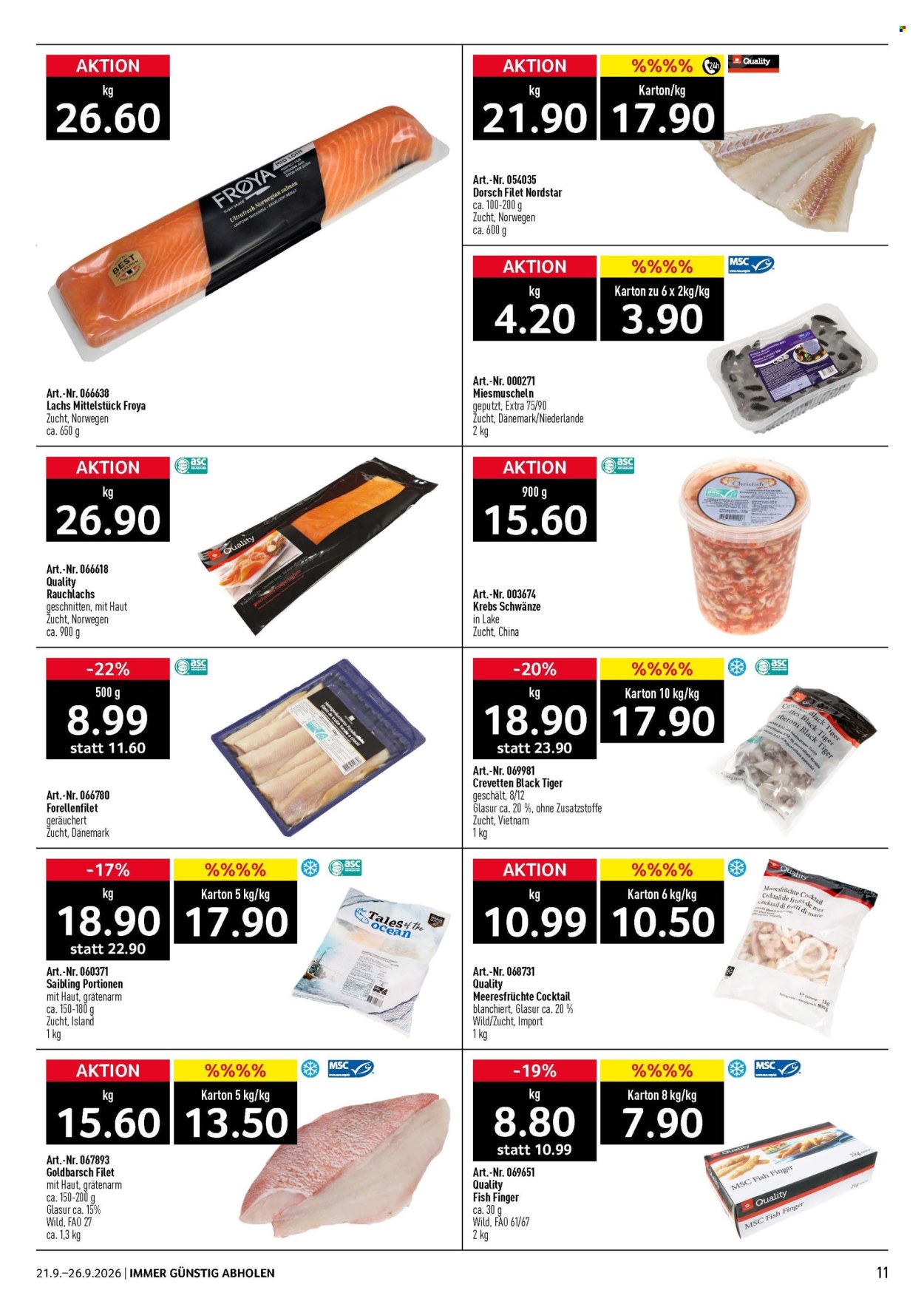 Volantino Prodega - 21.9.2026 - 26.9.2026. Pagina 11. Pagina 11