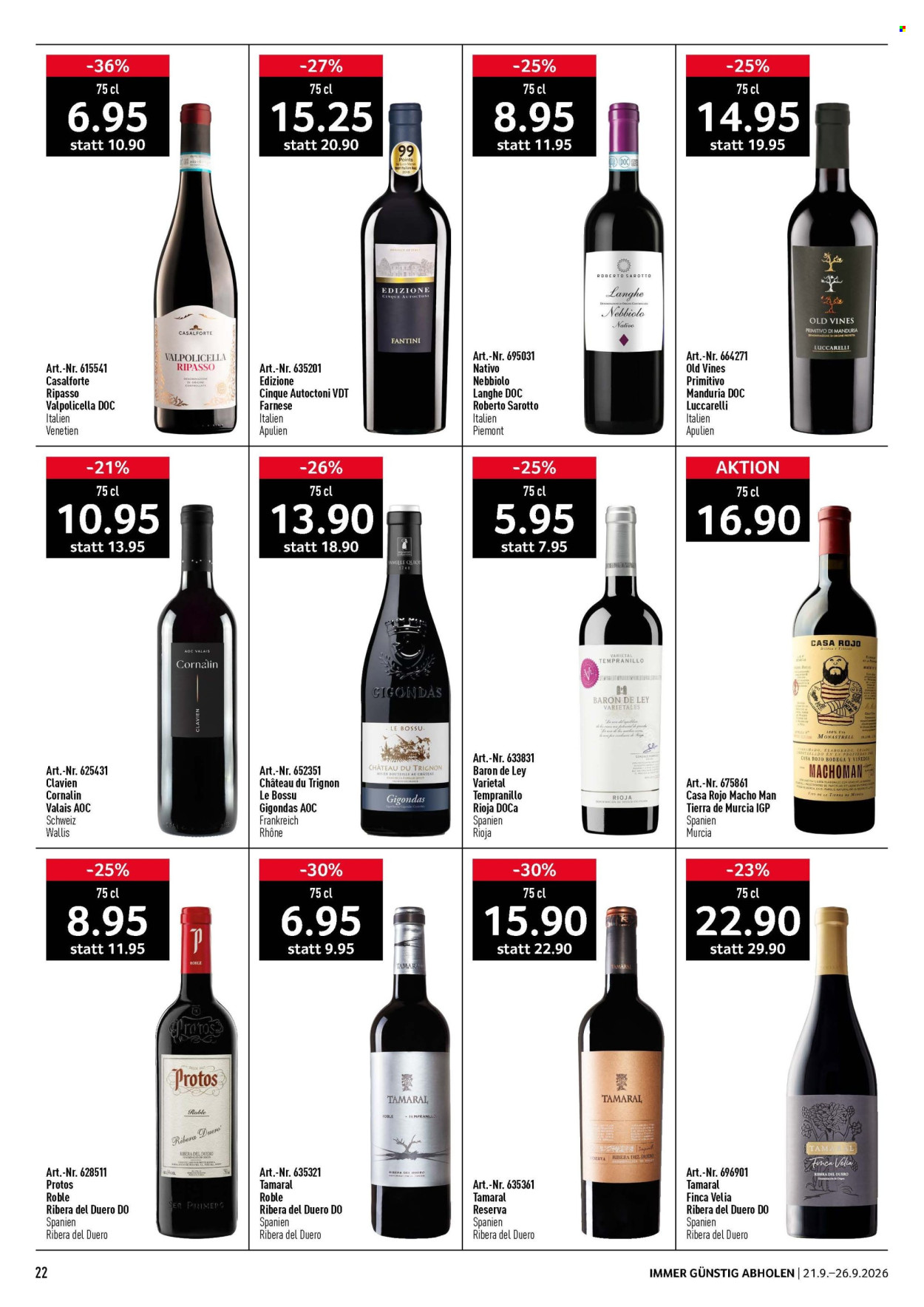Volantino Prodega - 21.9.2026 - 26.9.2026. Pagina 22. Pagina 22