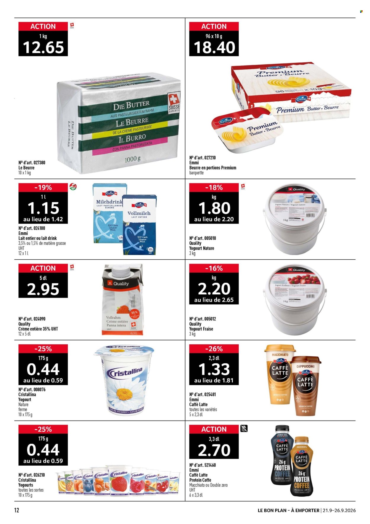 Volantino Prodega - 21.9.2026 - 26.9.2026. Pagina 12. Pagina 12