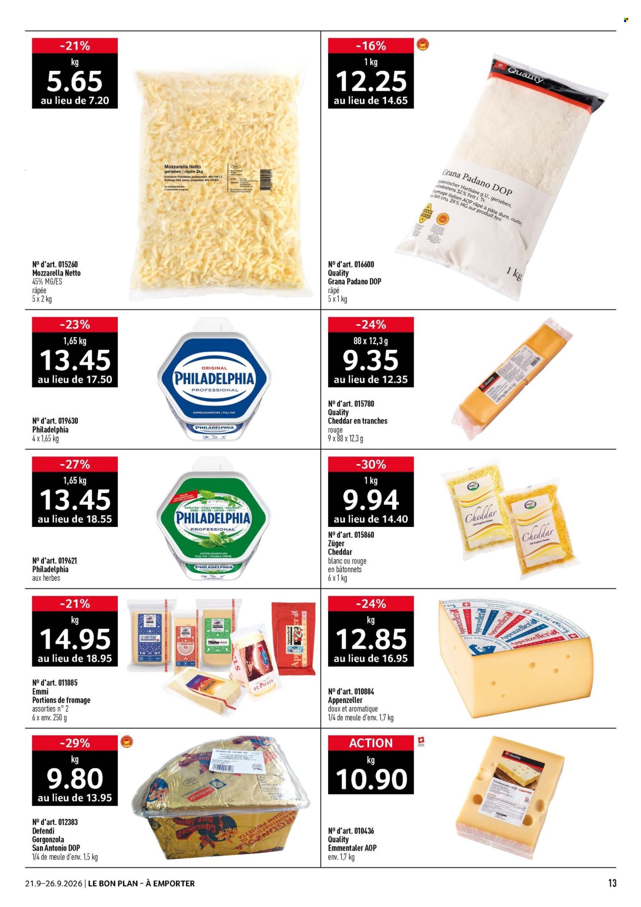 Volantino Prodega - 21.9.2026 - 26.9.2026. Pagina 13. Pagina 13
