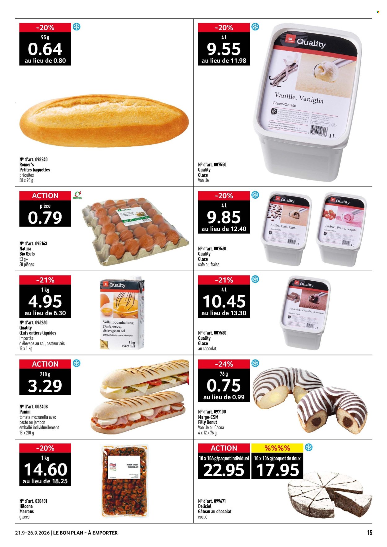 Volantino Prodega - 21.9.2026 - 26.9.2026. Pagina 15. Pagina 15