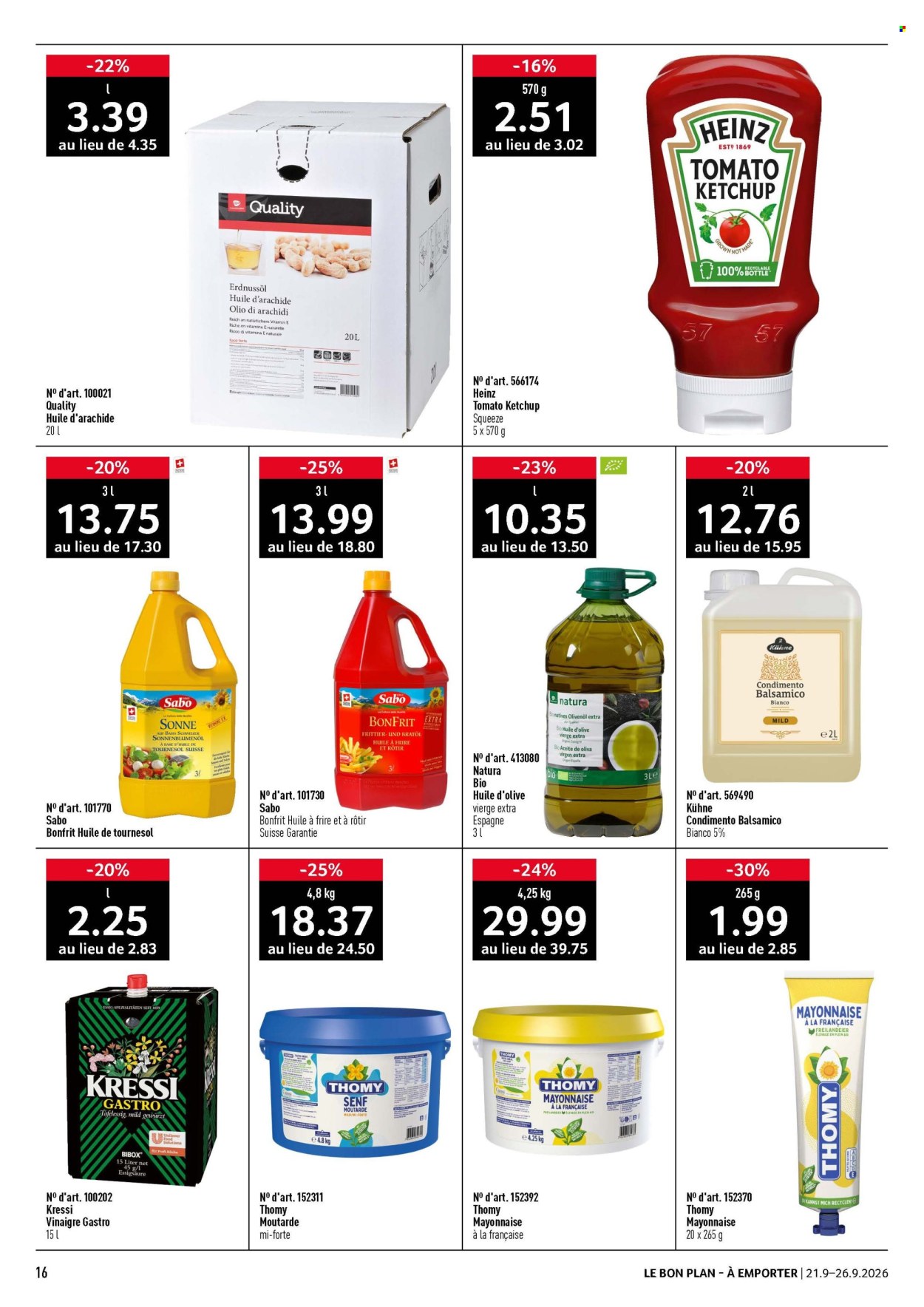 Volantino Prodega - 21.9.2026 - 26.9.2026. Pagina 16. Pagina 16