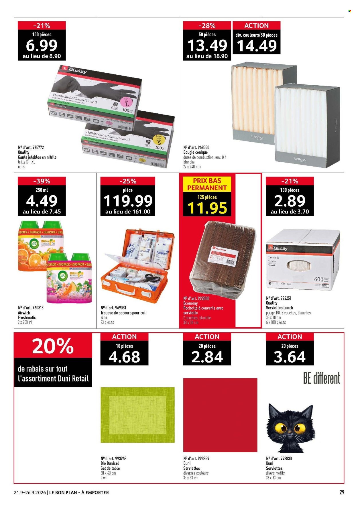 Volantino Prodega - 21.9.2026 - 26.9.2026. Pagina 29. Pagina 29
