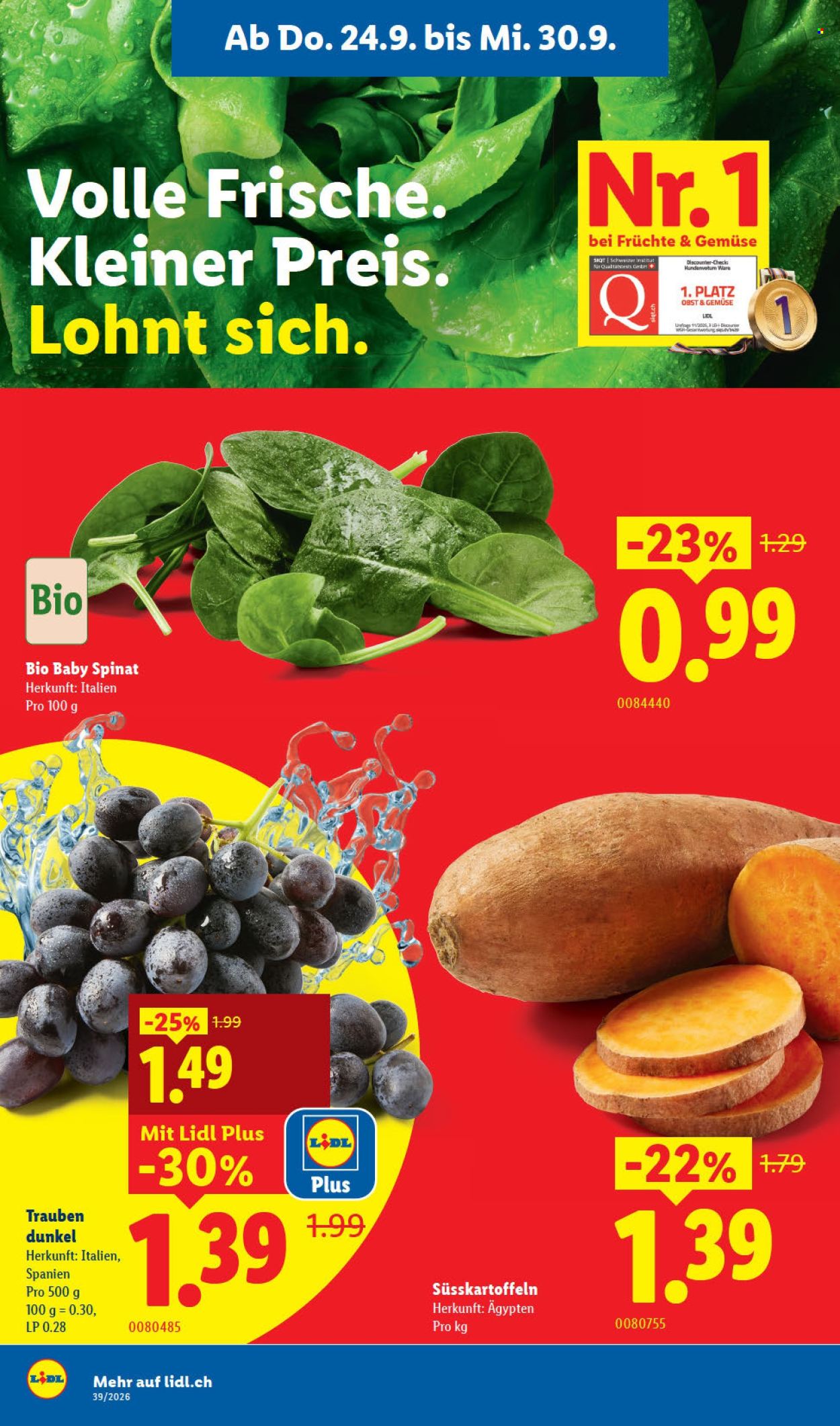 Volantino Lidl - 24.9.2026 - 30.9.2026. Pagina 4. Pagina 4