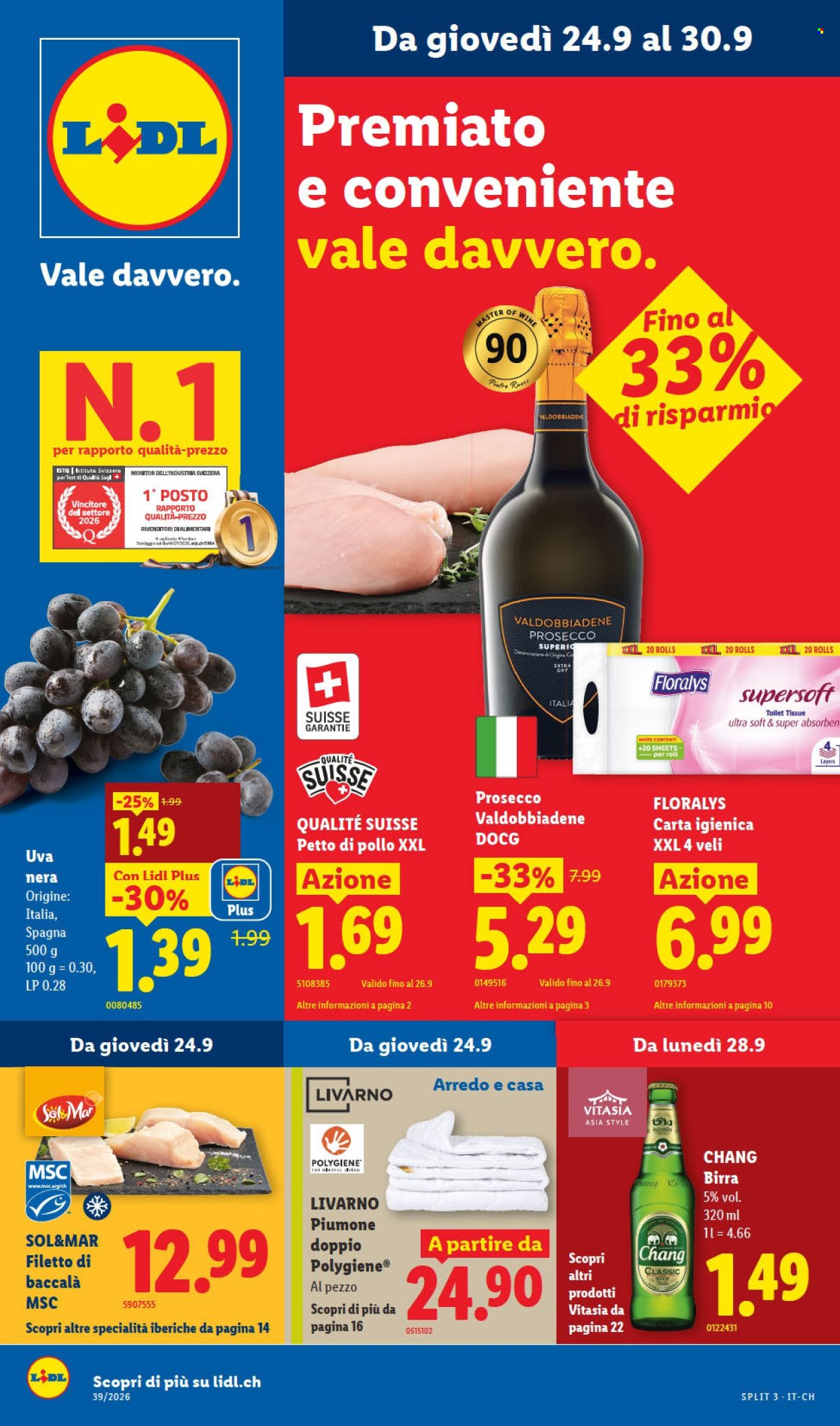 Volantino Lidl - 24.9.2026 - 30.9.2026. Pagina 1. Pagina 1