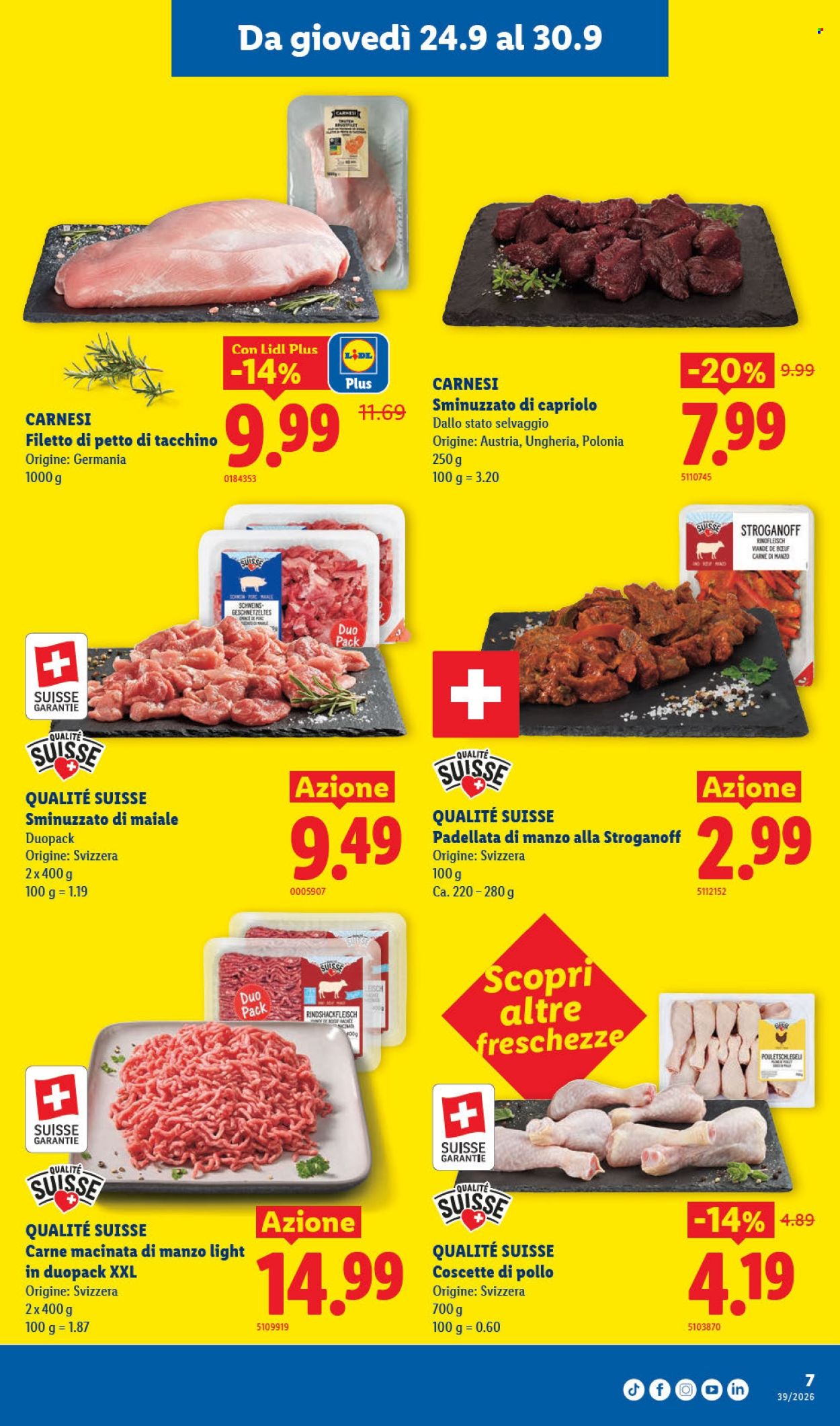 Volantino Lidl - 24.9.2026 - 30.9.2026. Pagina 7. Pagina 7