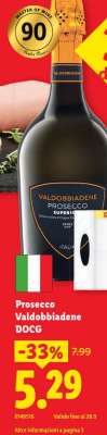Prosecco Valdobbiadene DOCG