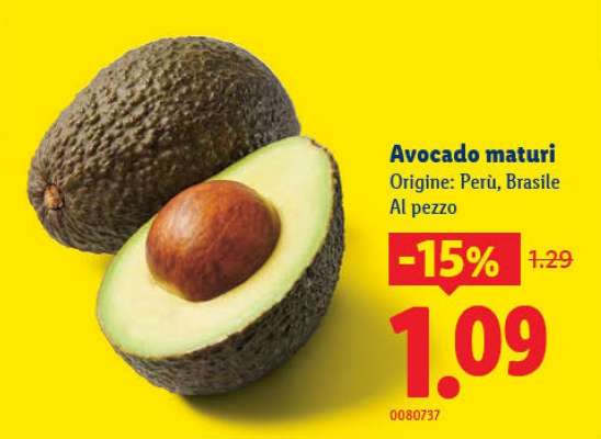Avocado maturi
