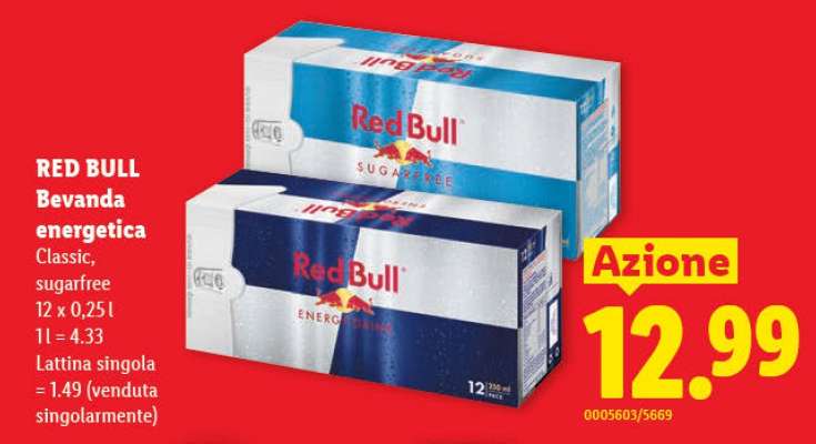 RED BULL Bevanda energetica