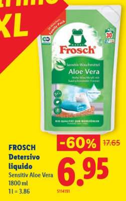 FROSCH Detersivo liquido