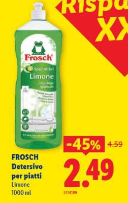 FROSCH Detersivo per piatti