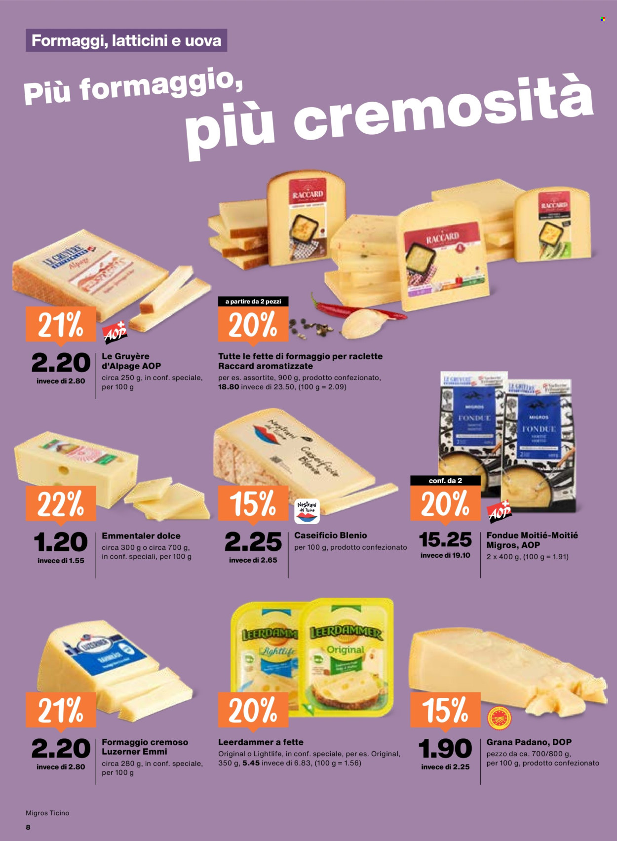 Volantino Migros - 24.9.2026 - 30.9.2026. Pagina 8. Pagina 8