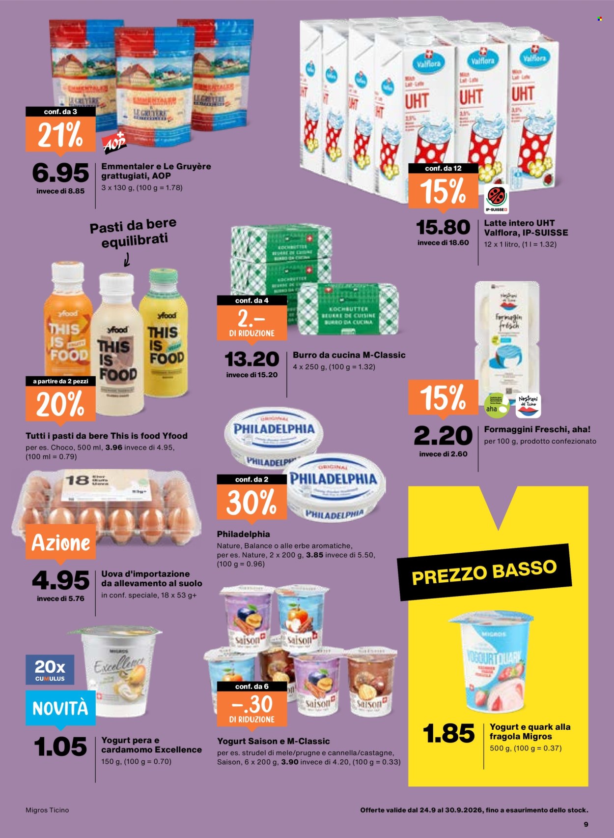 Volantino Migros - 24.9.2026 - 30.9.2026. Pagina 9. Pagina 9