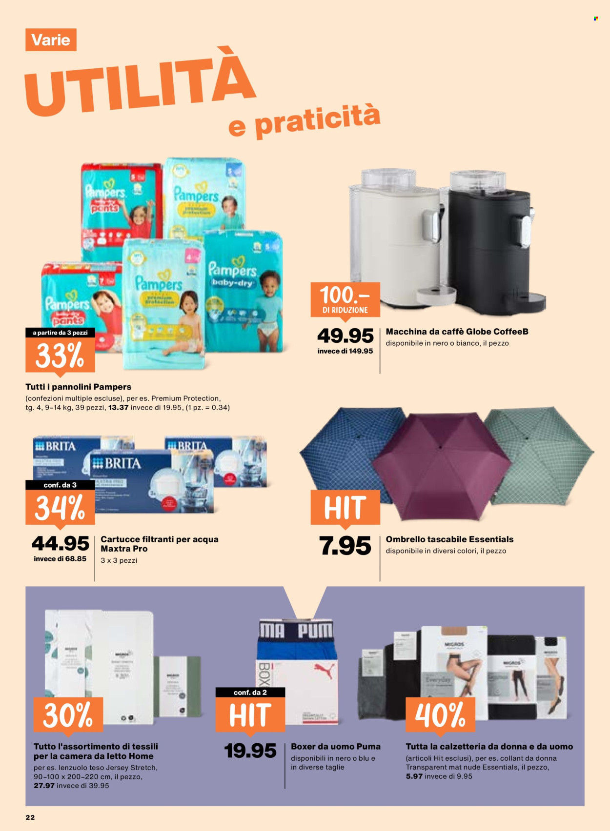 Volantino Migros - 24.9.2026 - 30.9.2026. Pagina 22. Pagina 22