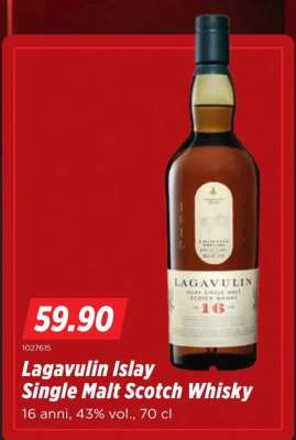 Lagavulin Islay Single Malt Scotch Whisky
