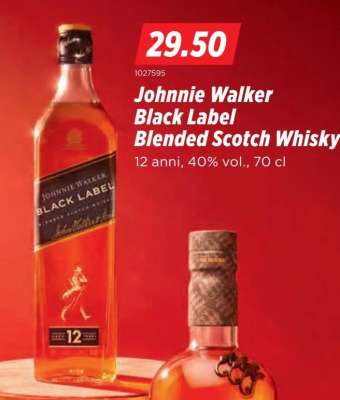 Johnnie Walker Black Label Blended Scotch Whisky
