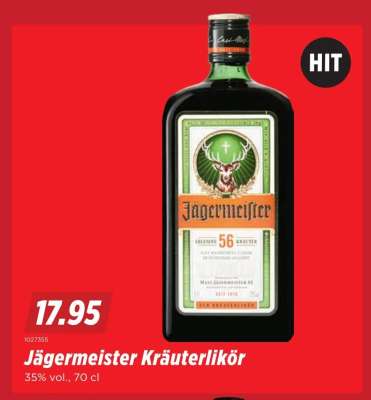 Jägermeister Kräuterlikör