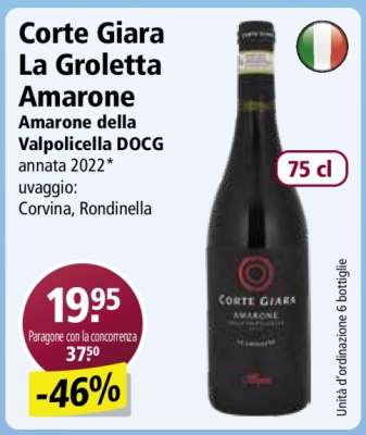 Corte Giara La Groletta Amarone