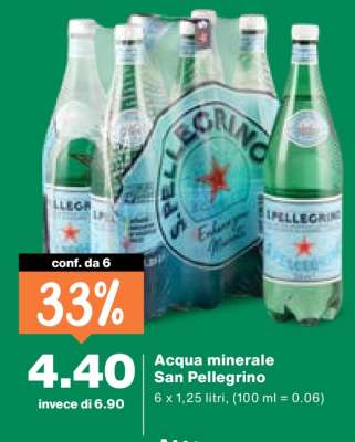 Acqua minerale San Pellegrino