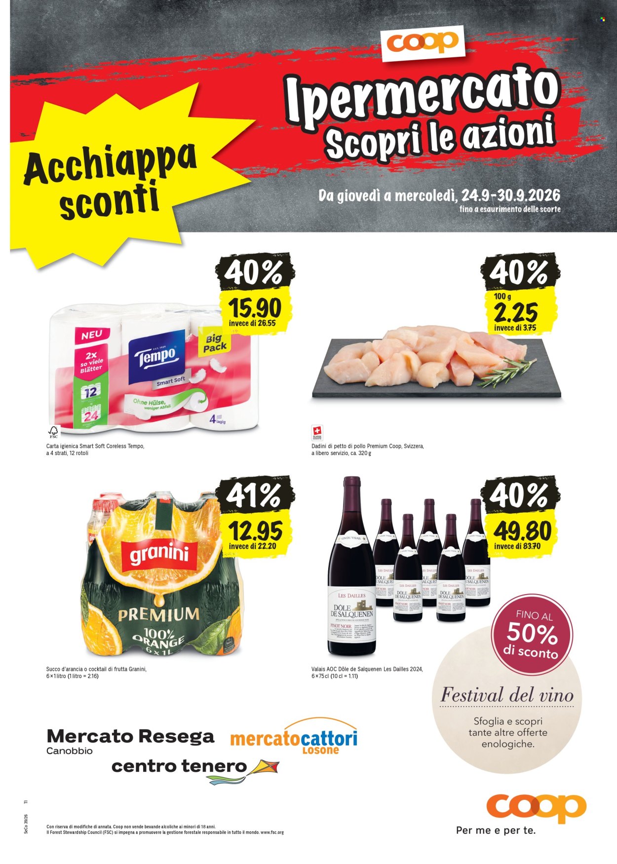 Volantino Coop - 24.9.2026 - 30.9.2026. Pagina 21. Pagina 21