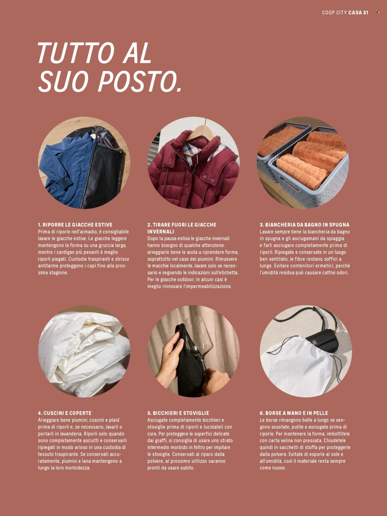 Volantino Coop. Pagina 31. Pagina 31