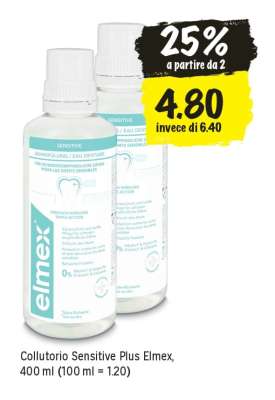 Collutorio Sensitive Plus Elmex