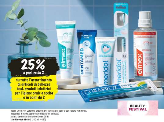 Dentifricio Sensitive Elmex, 75 ml