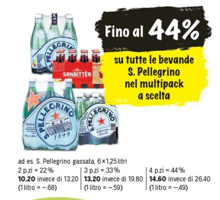 S. Pellegrino gassata