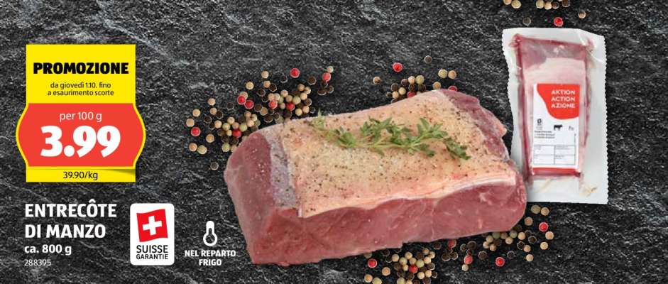 ENTRECÔTE DI MANZO