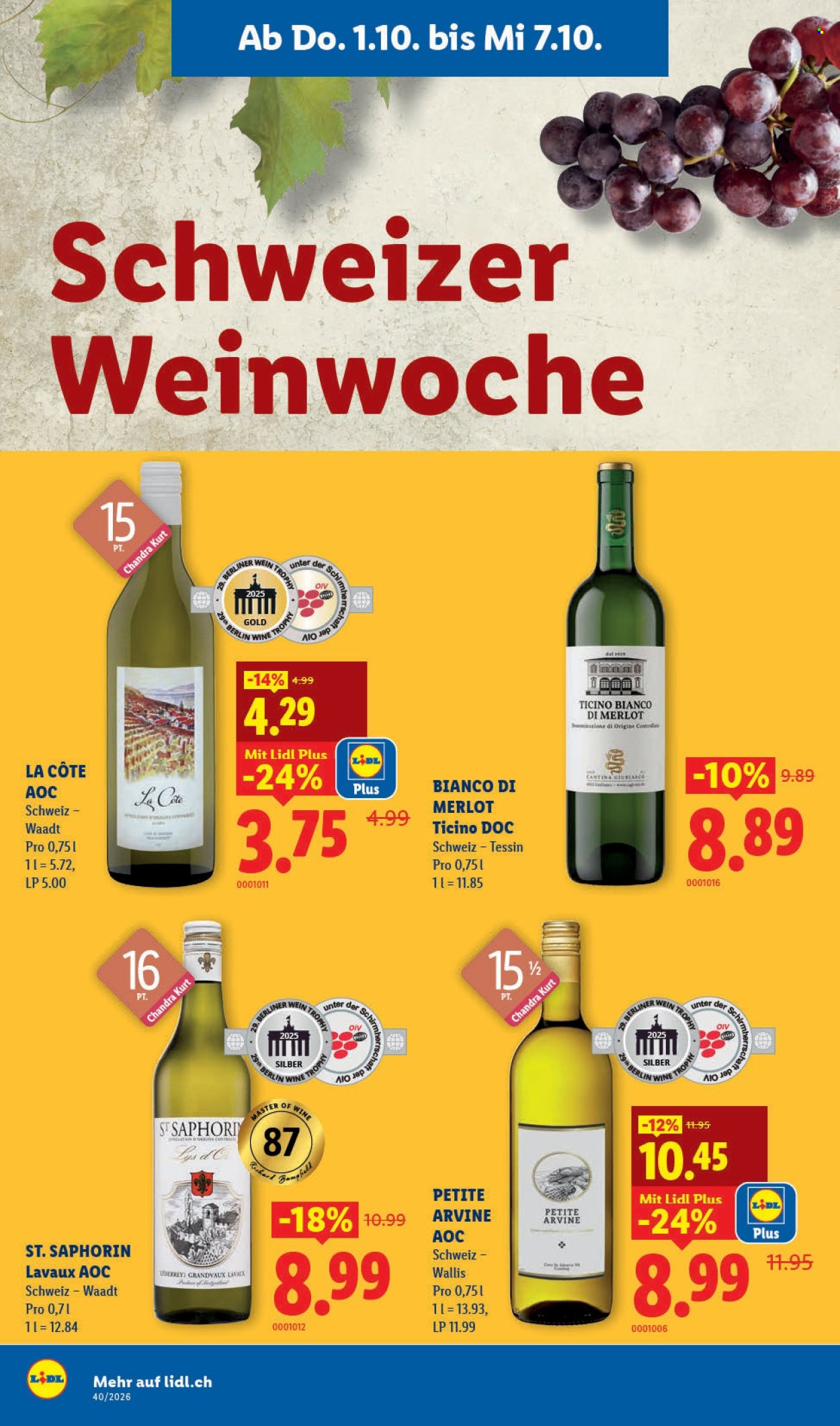 Volantino Lidl - 1.10.2026 - 7.10.2026. Pagina 14. Pagina 14