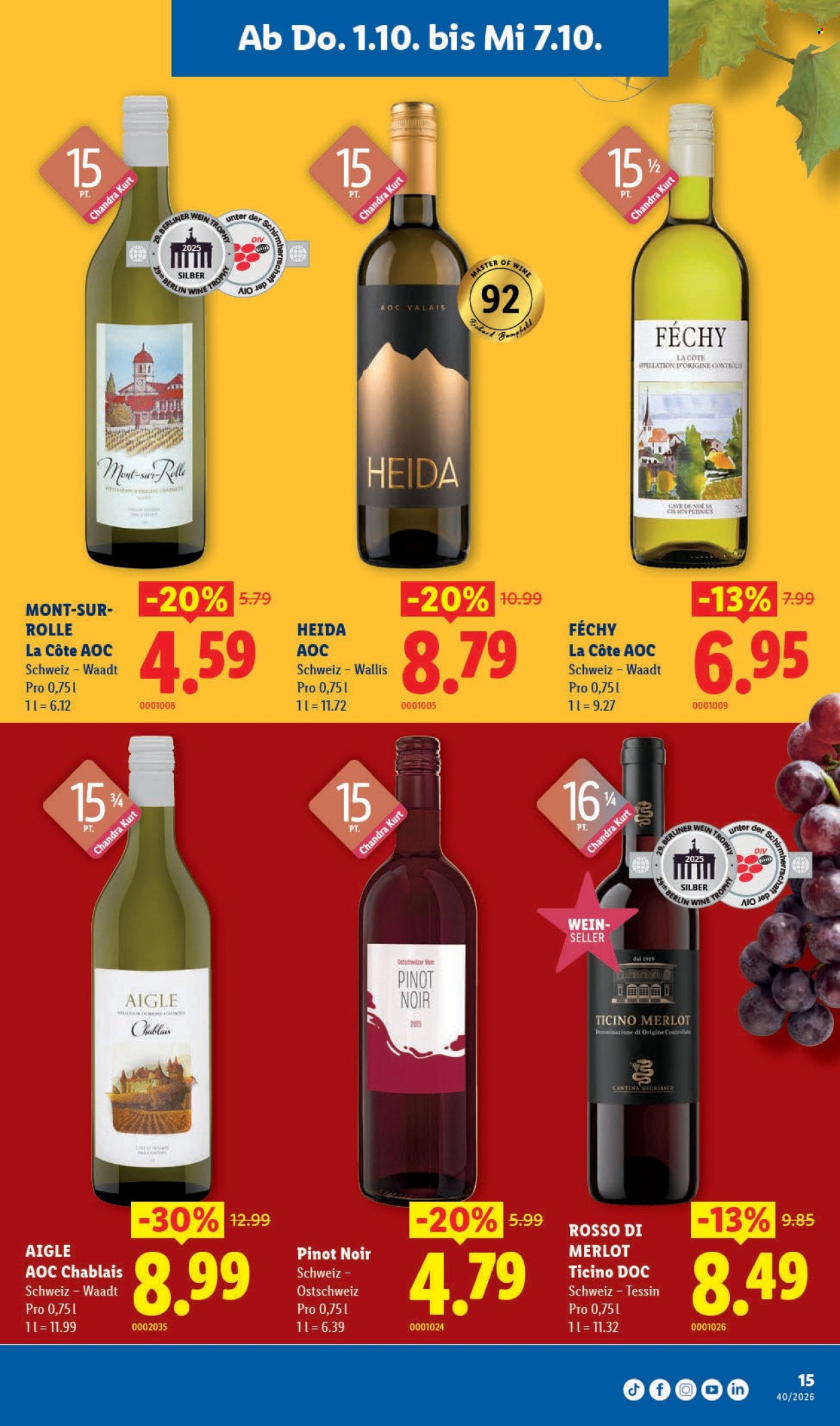 Volantino Lidl - 1.10.2026 - 7.10.2026. Pagina 15. Pagina 15