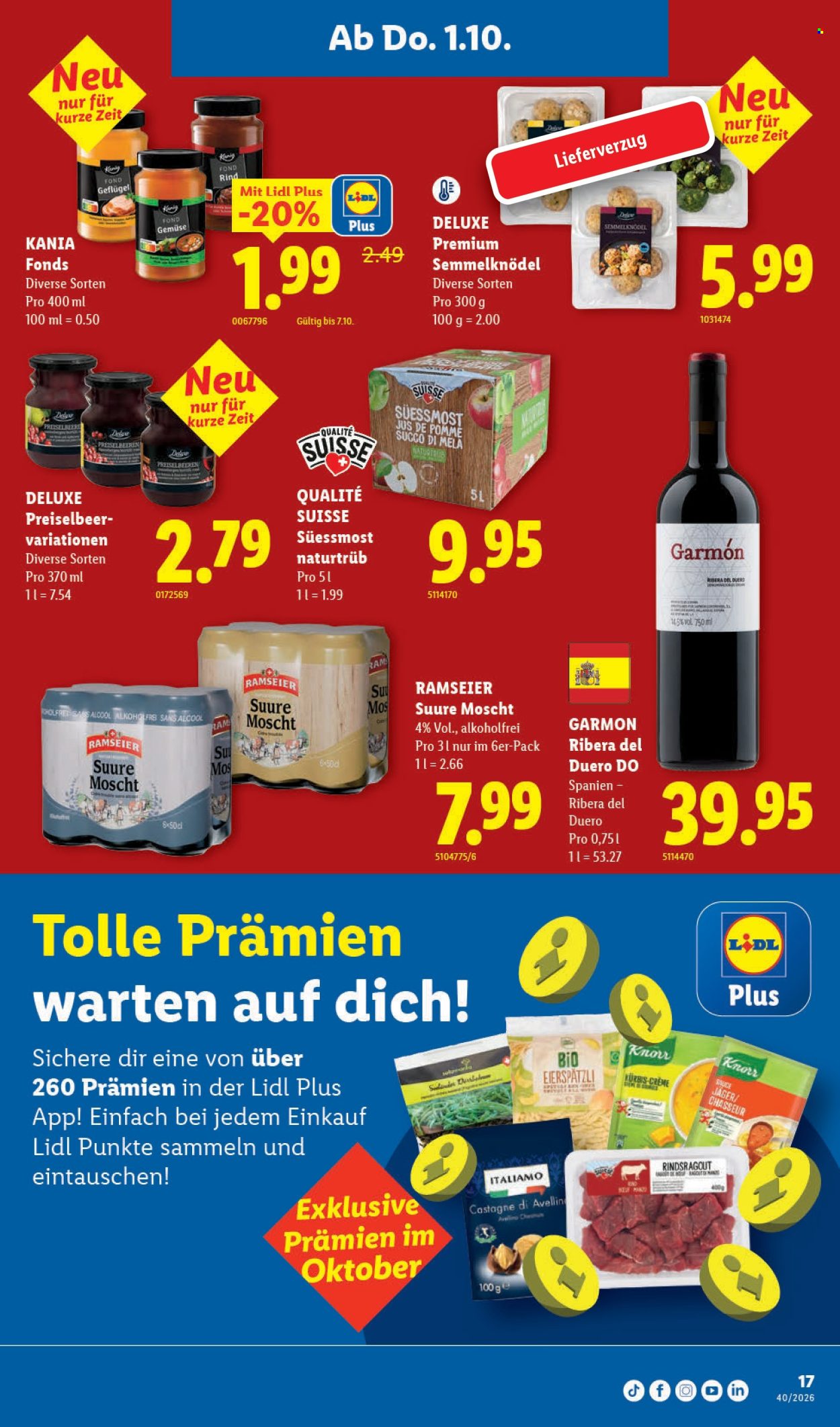 Volantino Lidl - 1.10.2026 - 7.10.2026. Pagina 17. Pagina 17