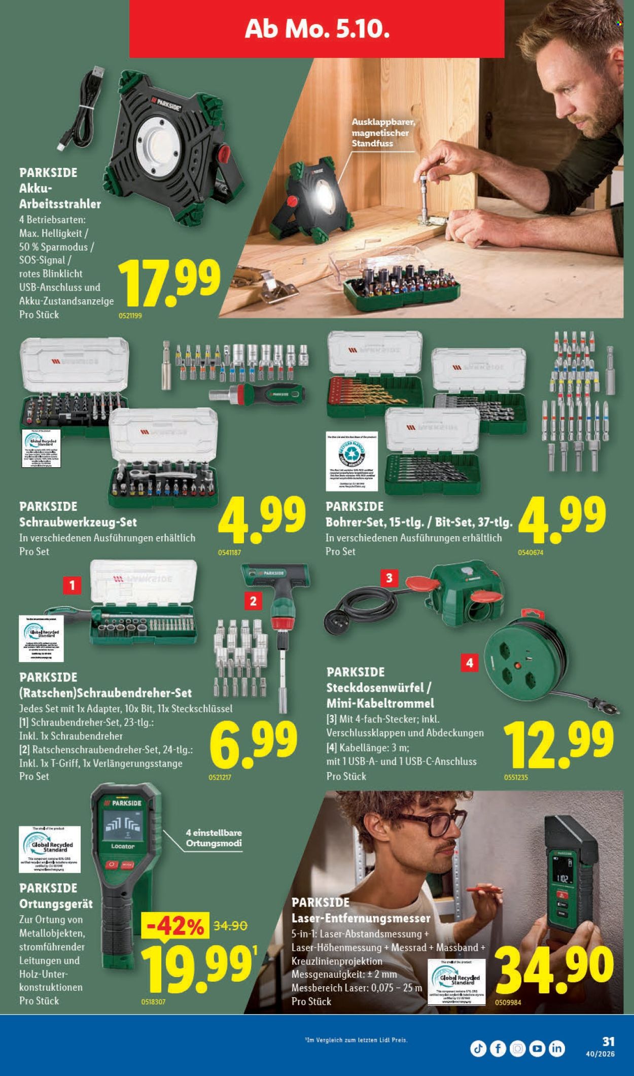 Volantino Lidl - 1.10.2026 - 7.10.2026. Pagina 31. Pagina 31