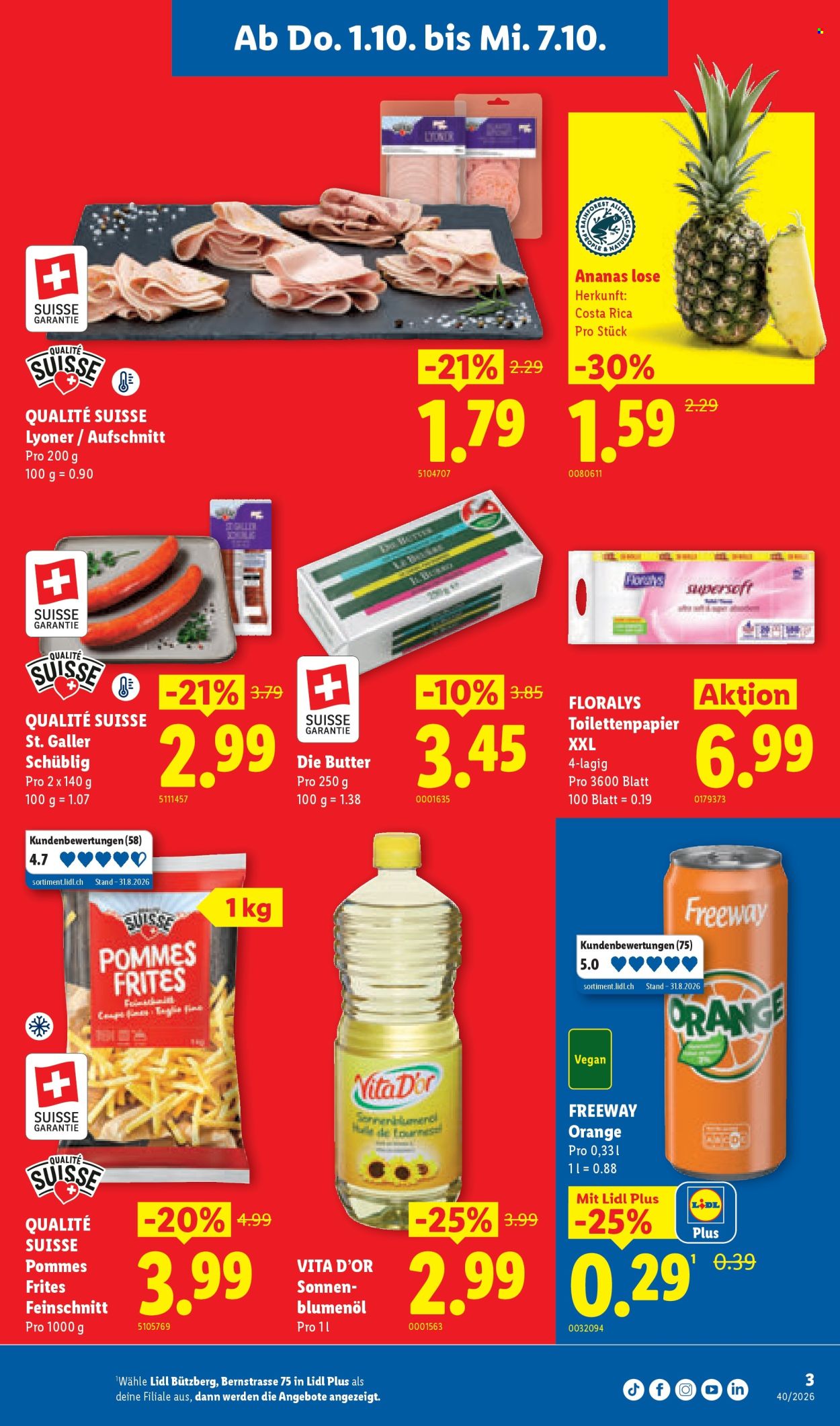 Volantino Lidl - 1.10.2026 - 7.10.2026. Pagina 3. Pagina 3