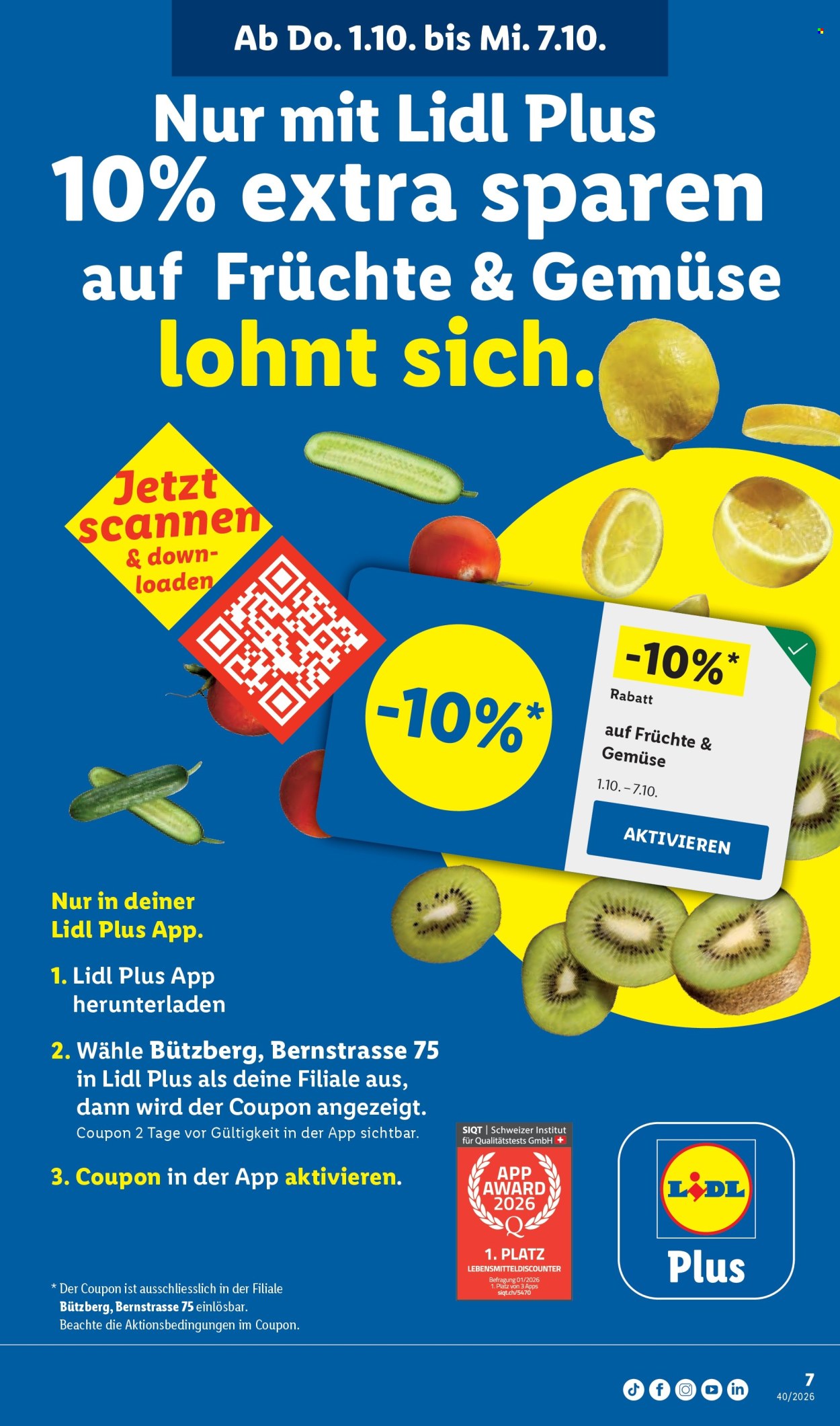 Volantino Lidl - 1.10.2026 - 7.10.2026. Pagina 7. Pagina 7