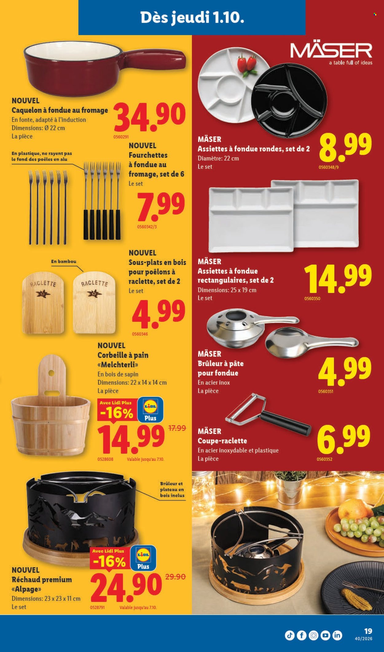 Volantino Lidl - 1.10.2026 - 7.10.2026. Pagina 19. Pagina 19