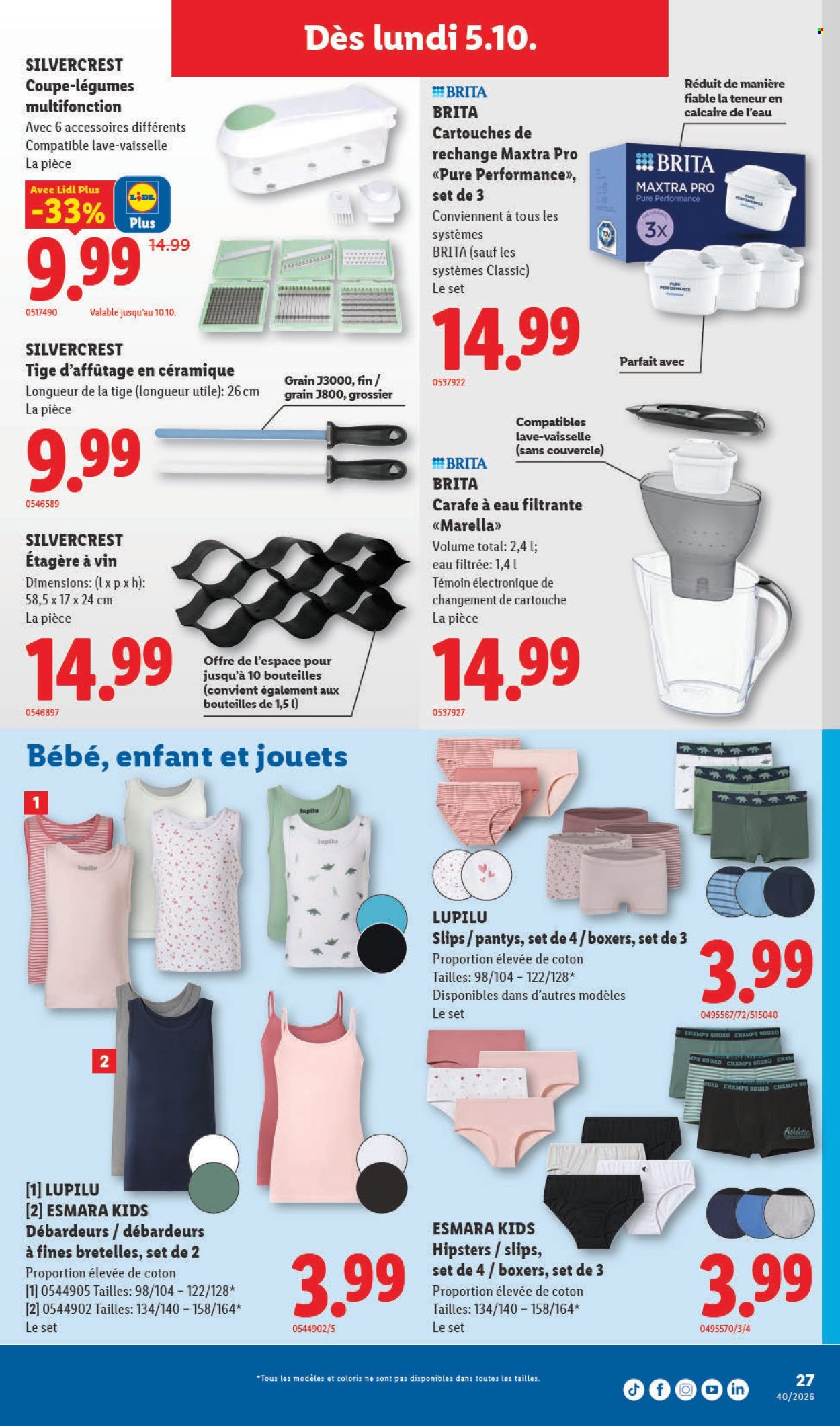 Volantino Lidl - 1.10.2026 - 7.10.2026. Pagina 27. Pagina 27