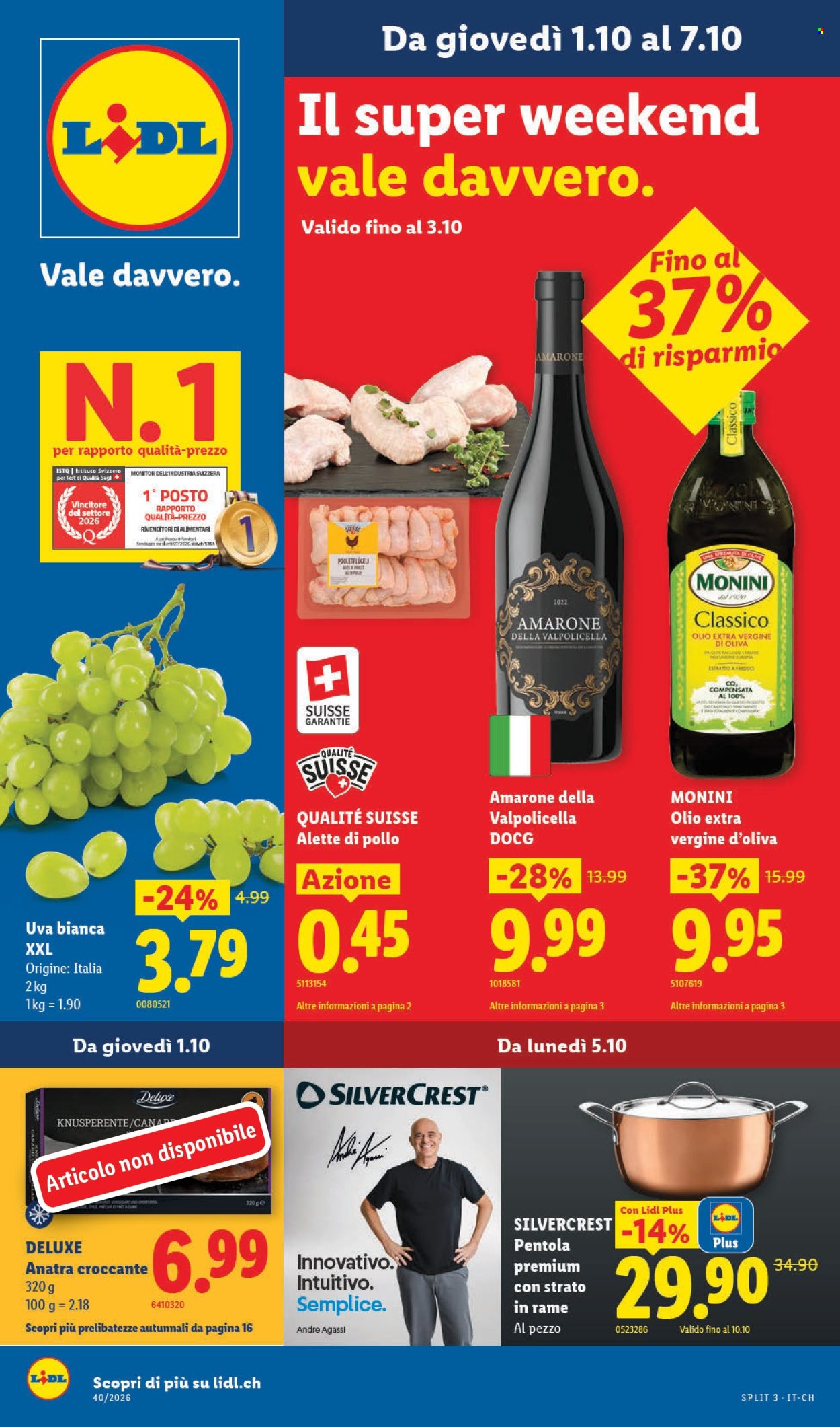 Volantino Lidl - 1.10.2026 - 7.10.2026. Pagina 1. Pagina 1