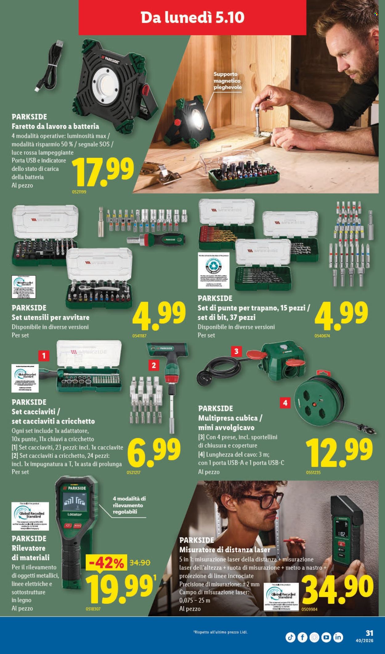 Volantino Lidl - 1.10.2026 - 7.10.2026. Pagina 31. Pagina 31