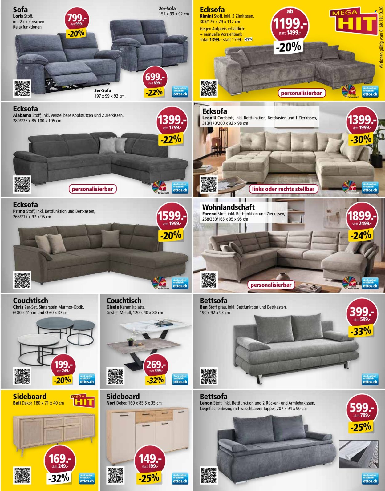 Volantino Otto's - 6.10.2026 - 12.10.2026. Pagina 9. Pagina 9