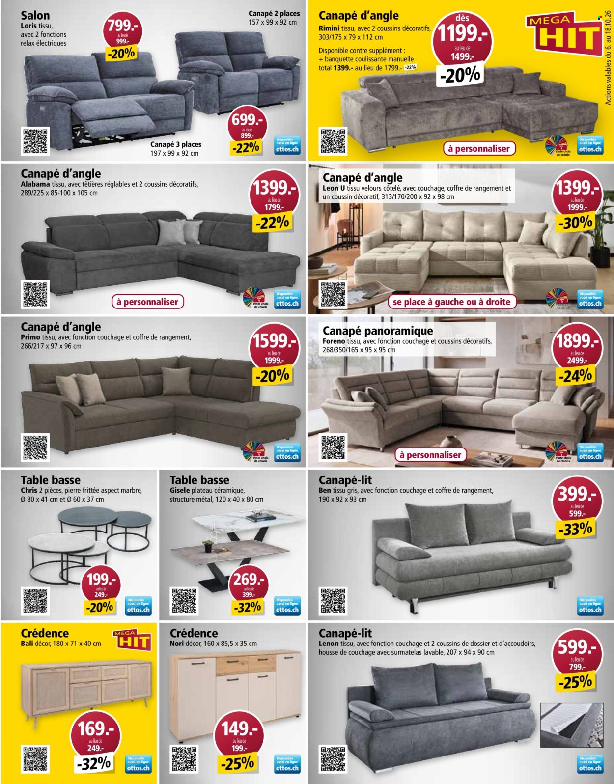 Volantino Otto's - 6.10.2026 - 12.10.2026. Pagina 9. Pagina 9