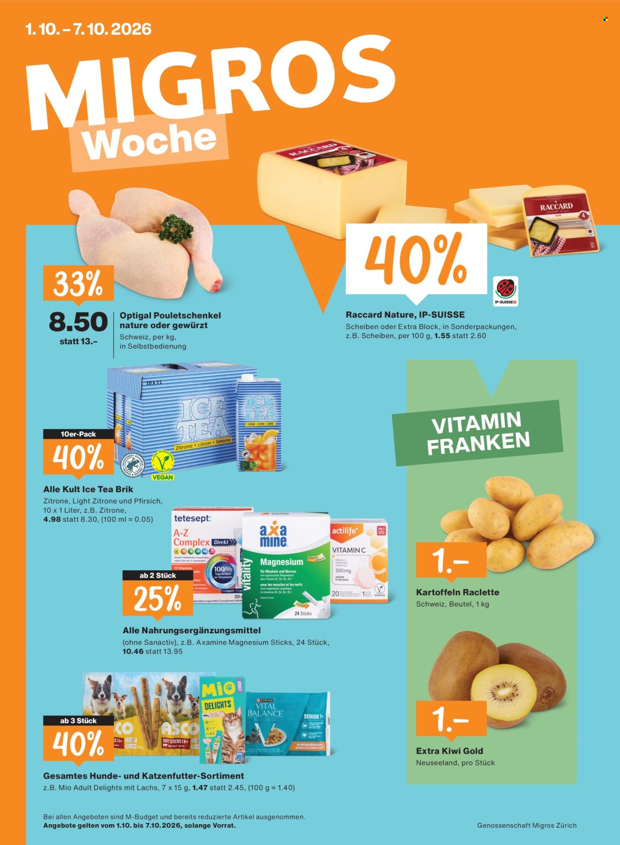 Volantino Migros - 1.10.2026 - 7.10.2026. Pagina 1. Pagina 1