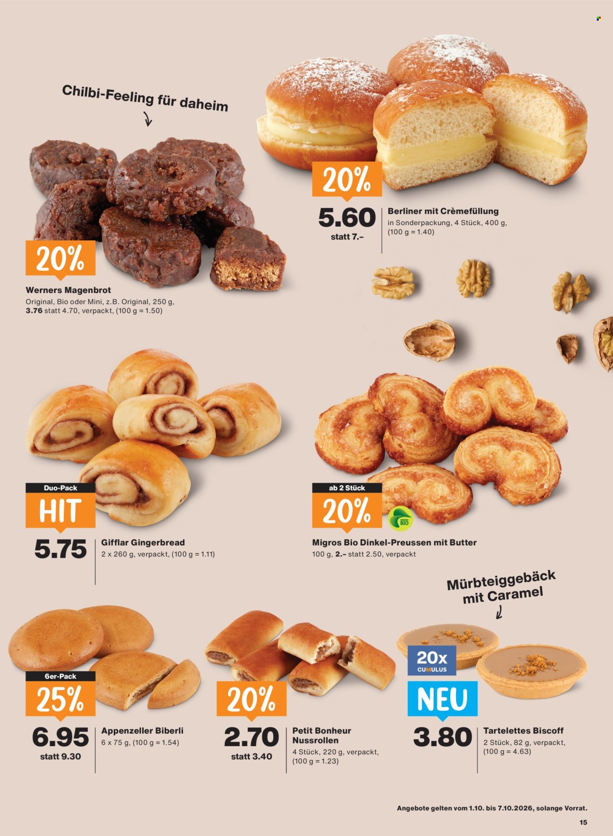Volantino Migros - 1.10.2026 - 7.10.2026. Pagina 15. Pagina 15