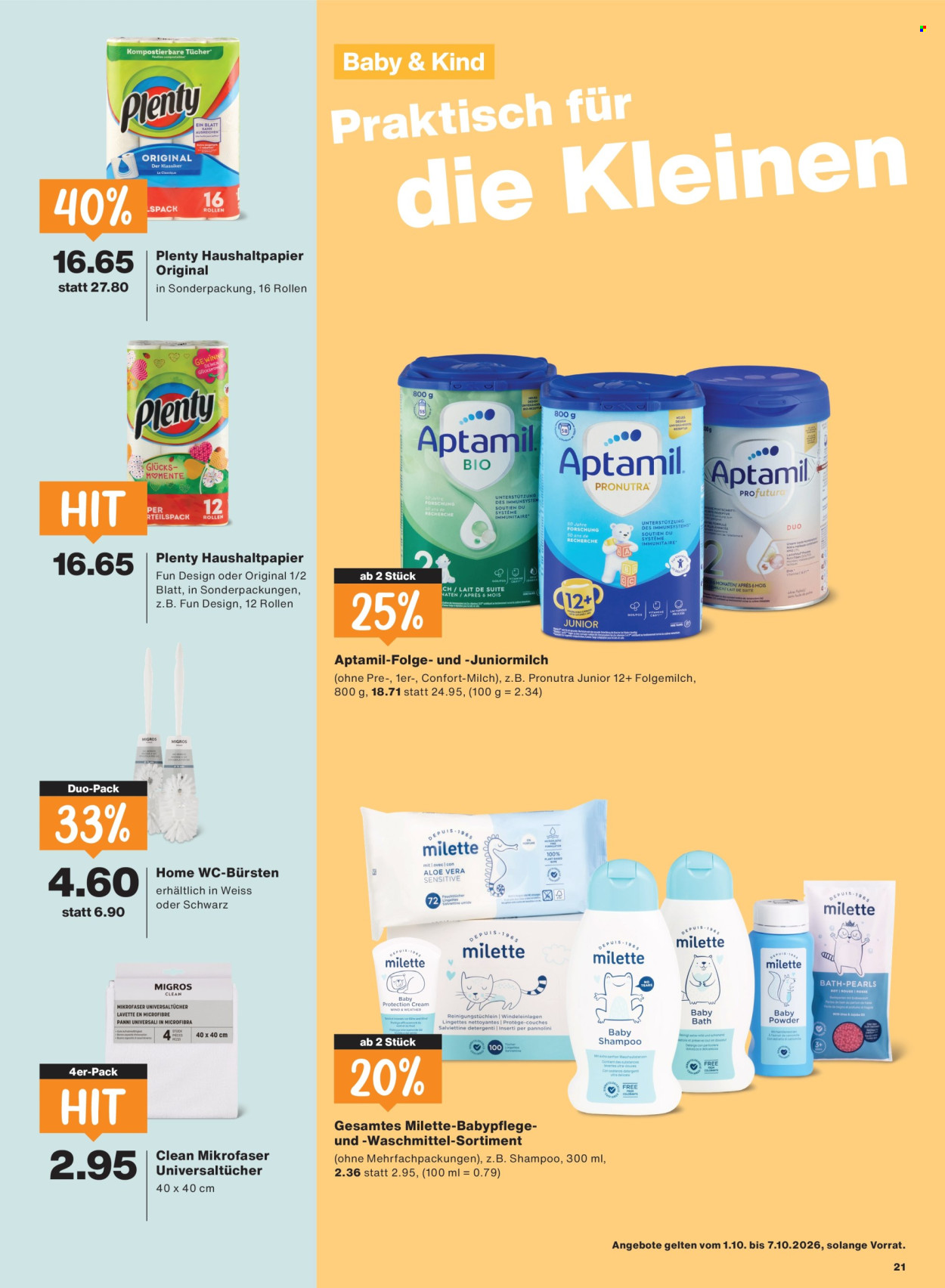 Volantino Migros - 1.10.2026 - 7.10.2026. Pagina 21. Pagina 21