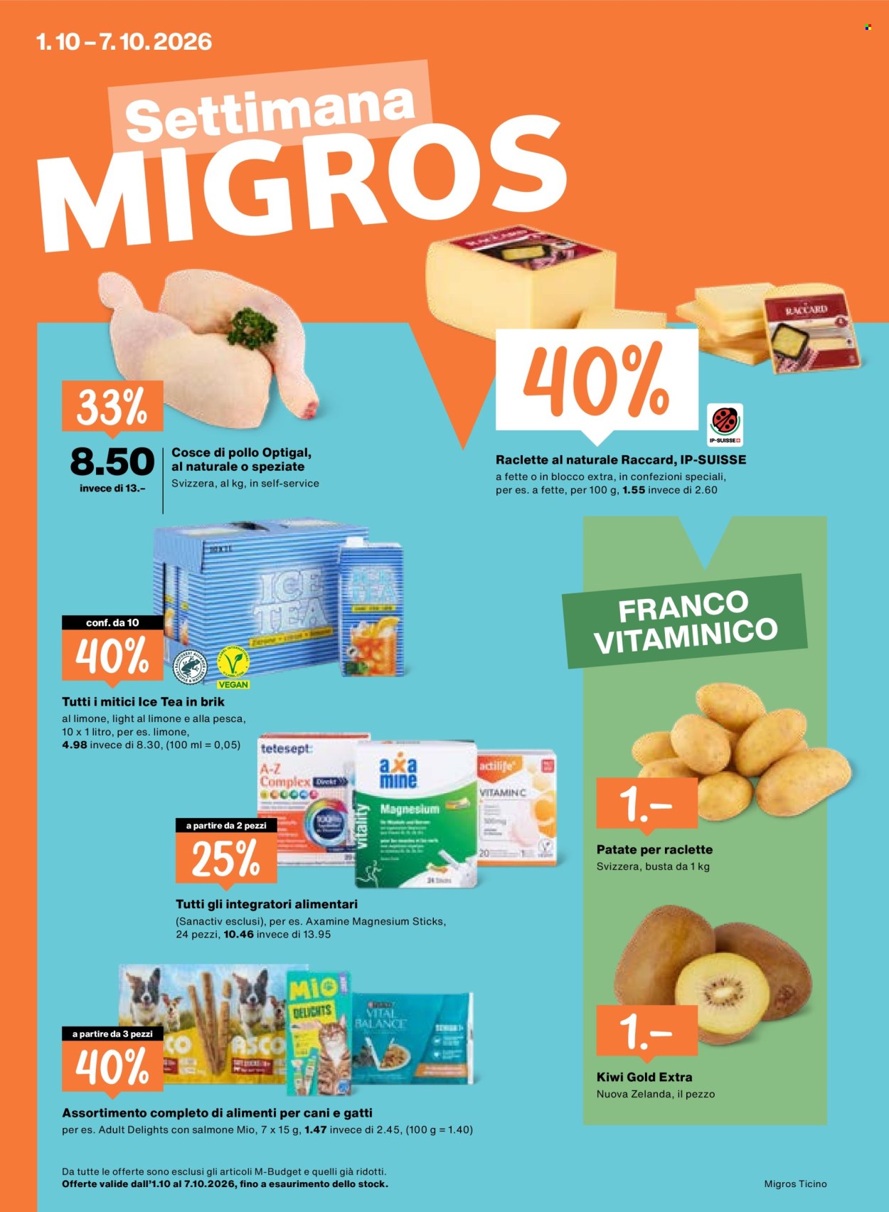 Volantino Migros - 1.10.2026 - 7.10.2026. Pagina 1. Pagina 1