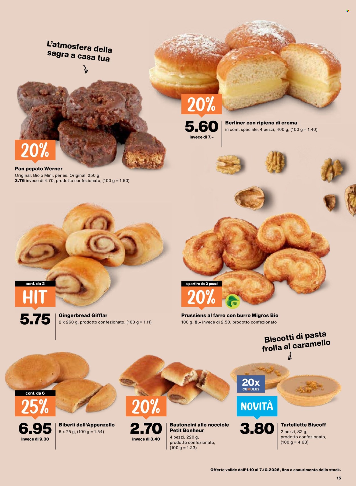 Volantino Migros - 1.10.2026 - 7.10.2026. Pagina 15. Pagina 15