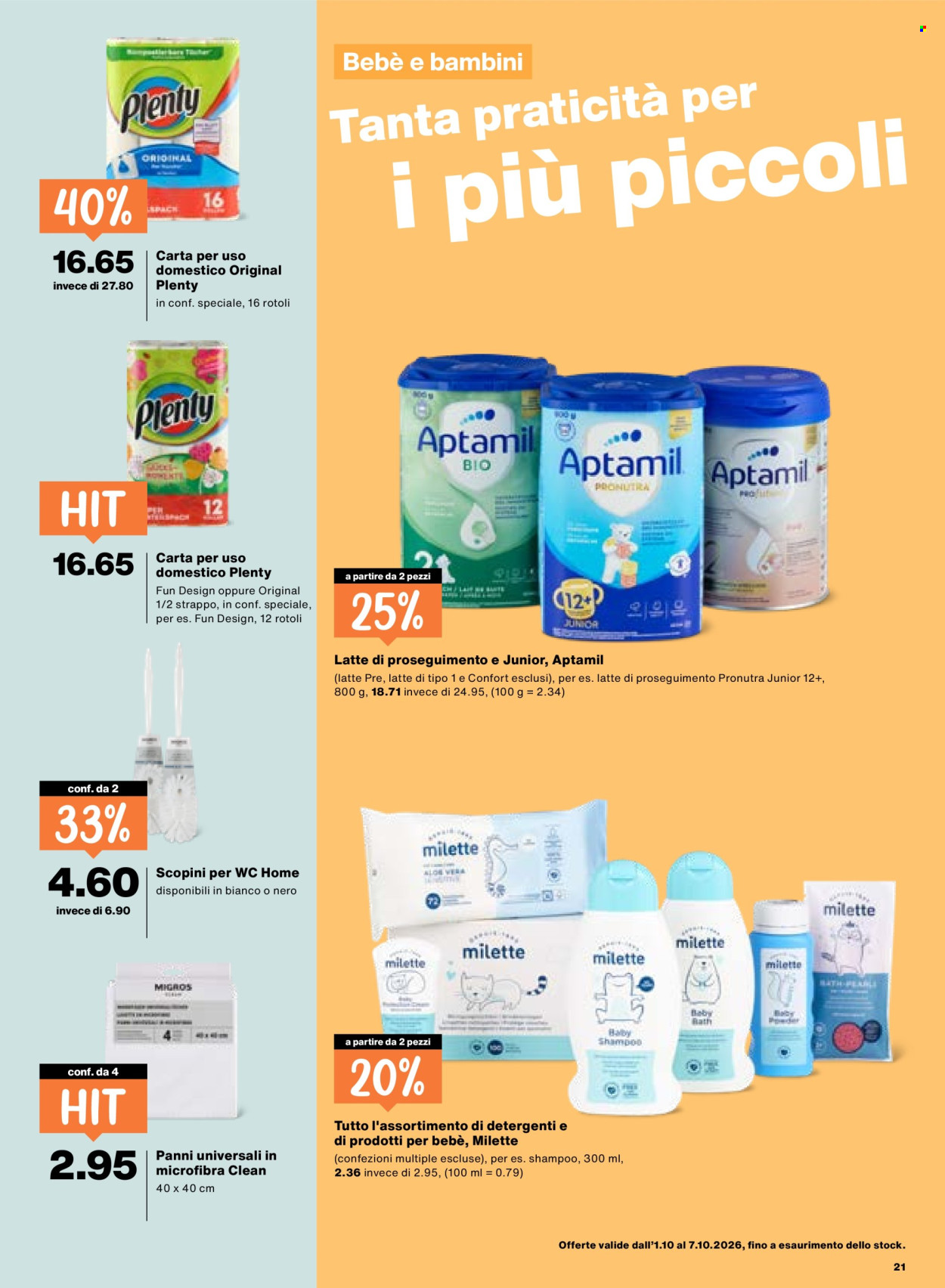 Volantino Migros - 1.10.2026 - 7.10.2026. Pagina 21. Pagina 21
